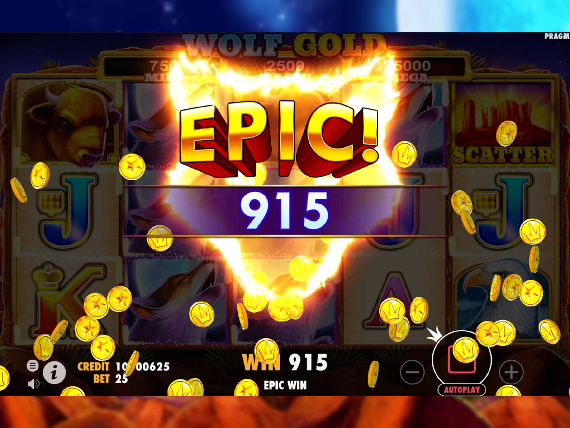 wolf gold epic