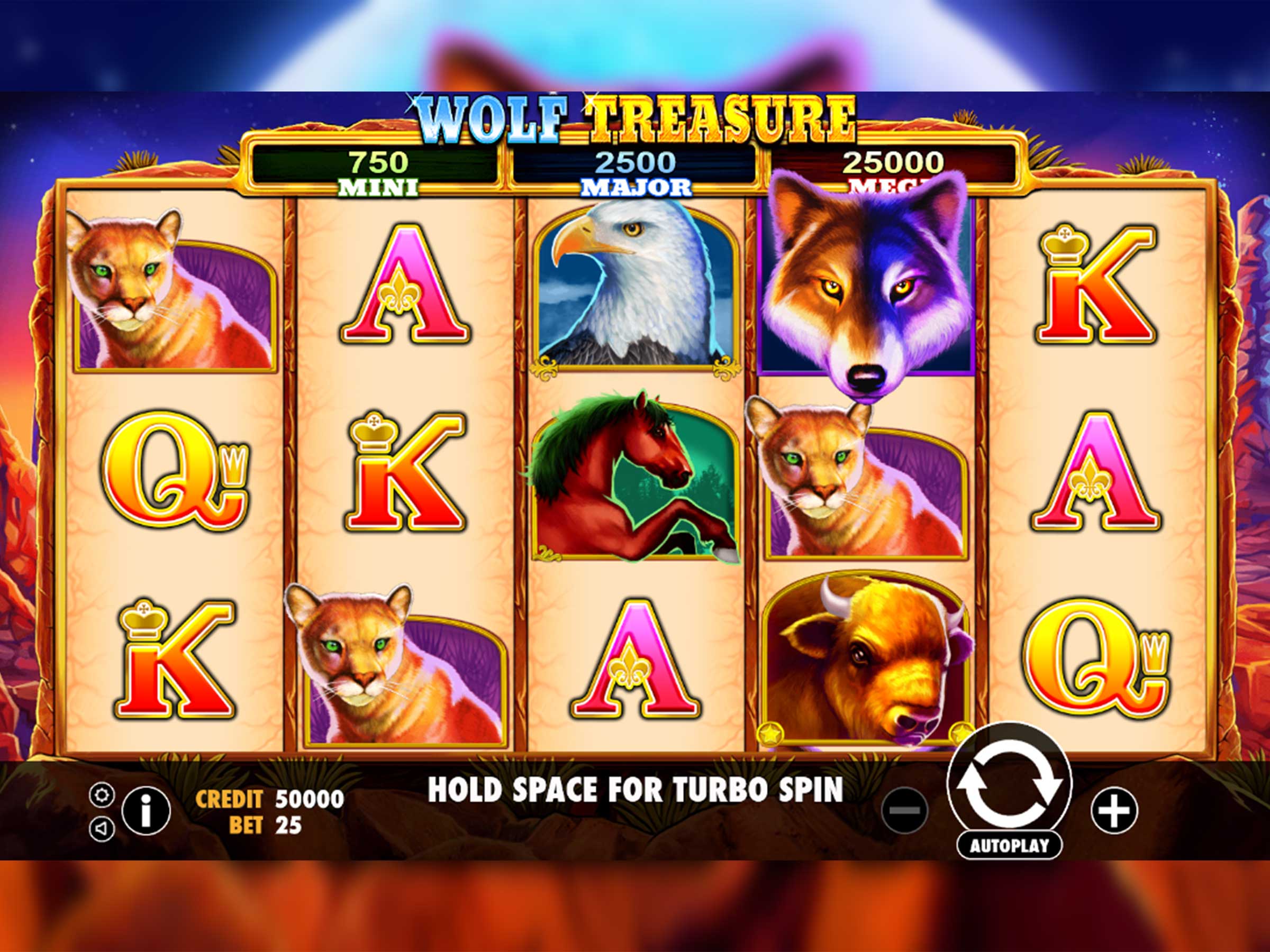 wolf treasure slot