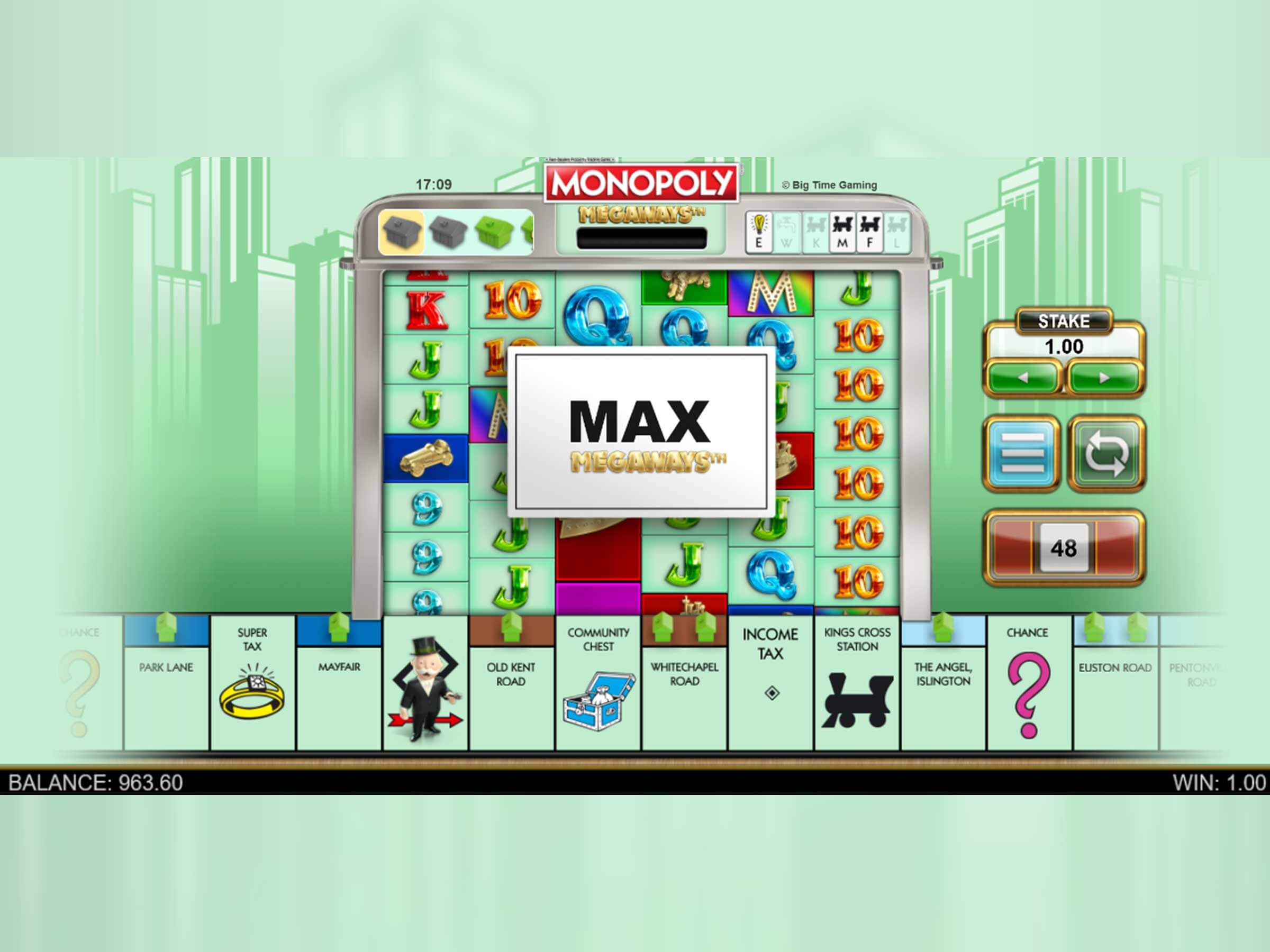 Monopoly Megaways Max Megaways