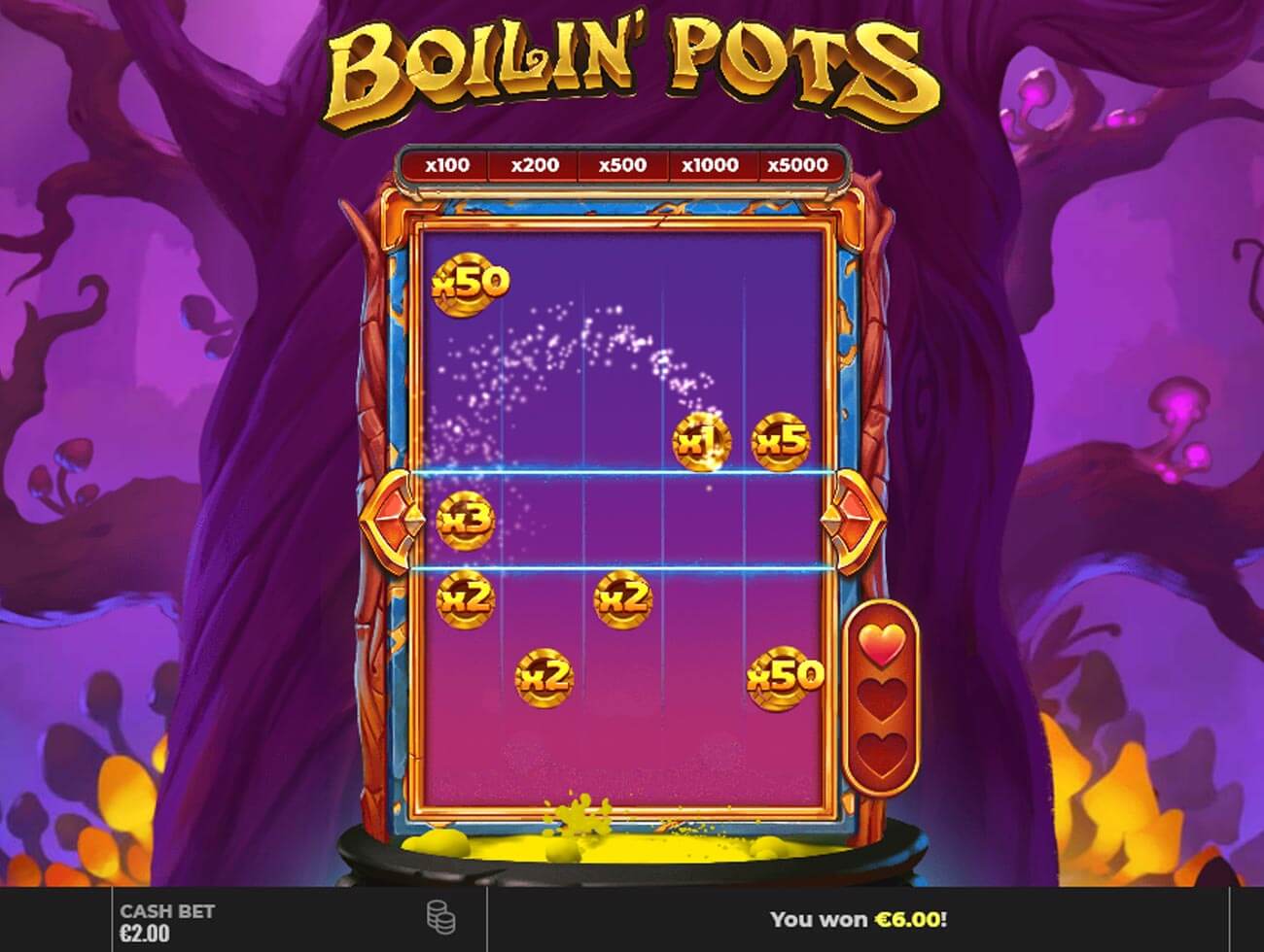 Boilin Pots Freespins