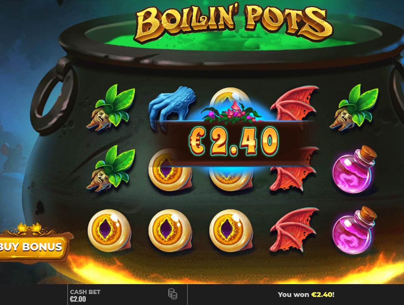 Boilin Pots Win