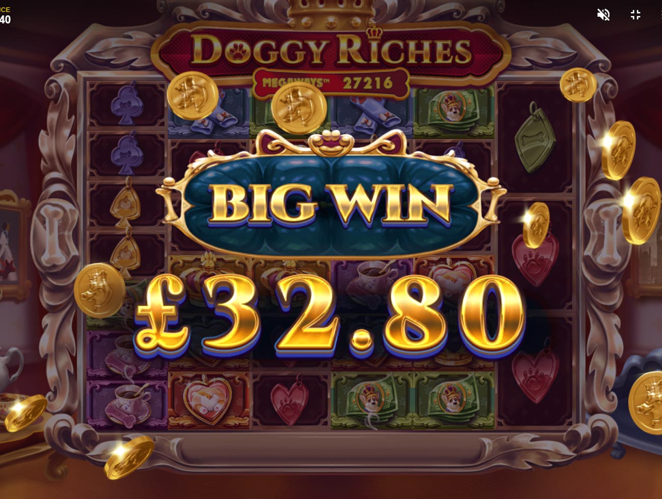 Doggy Riches Megaways Big Win
