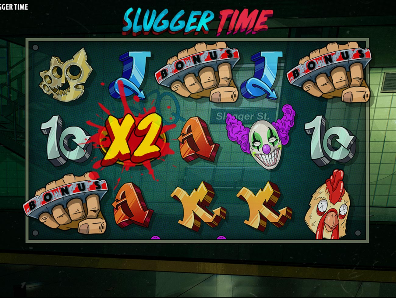 Slugger Time Bonus Symbols