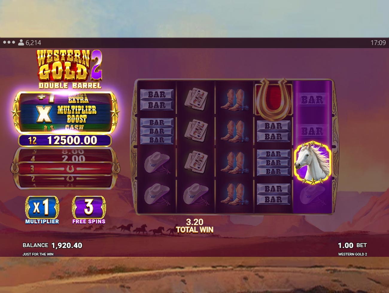 Western Gold 2 Double Barrel Freespins